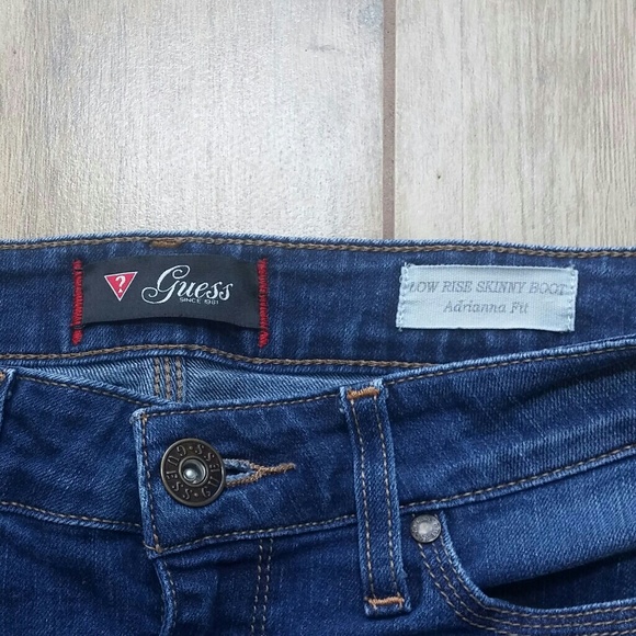 Guess Adrianna Fit Women's Bootcut Low Rise Sz 28 - Picture 8 of 8